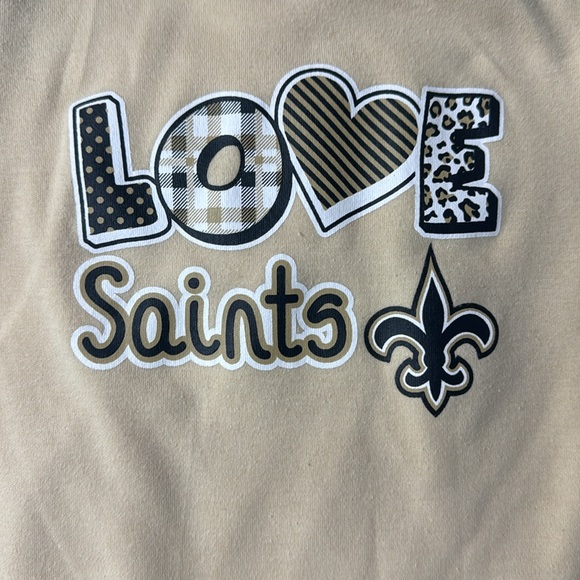 New Orlean Saints Littlest Fan - Cheer & Onesie Duo - Picture 7 of 9
